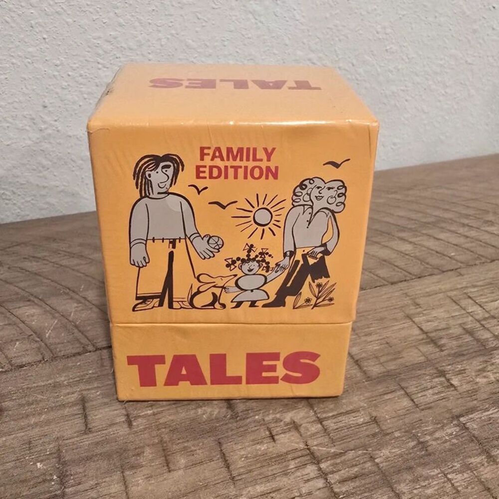 Tales Family Edition Conversation Card Game 150 Questions Family Bonding Deck
